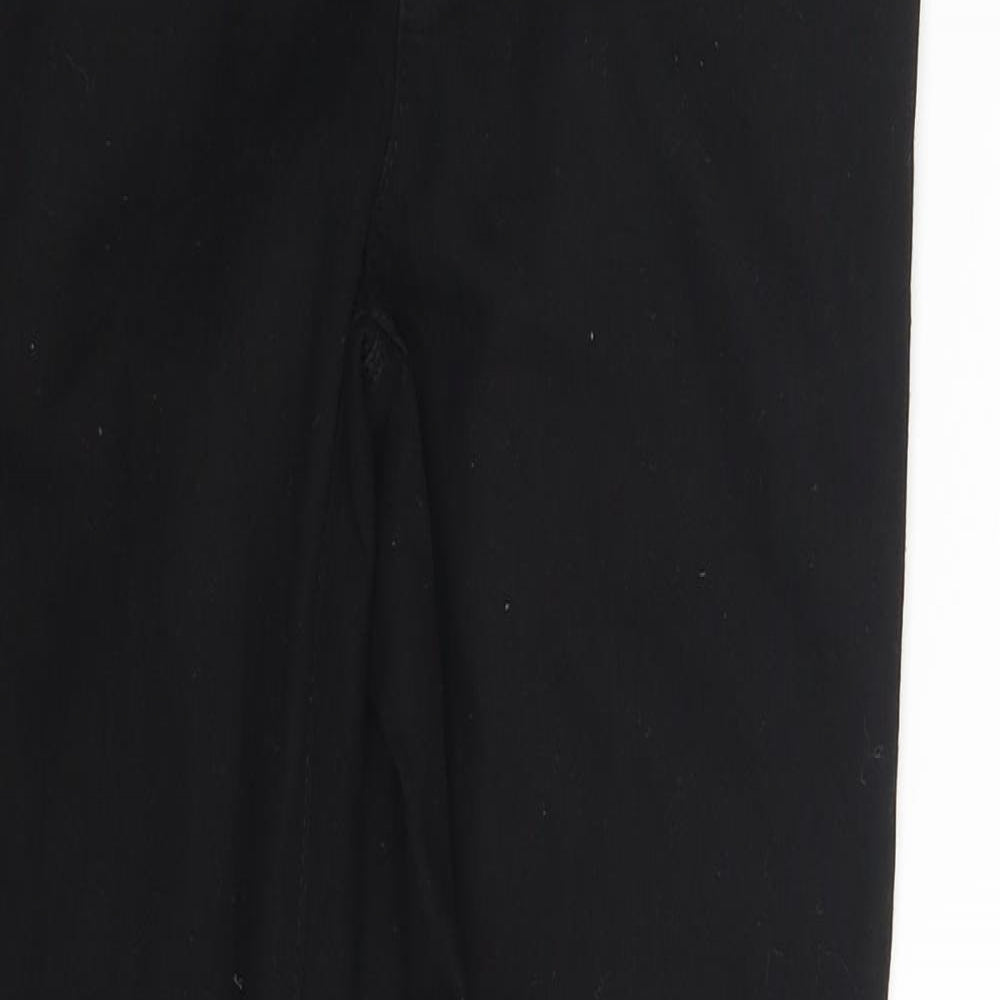 Womens UK Size 10 Denim & Co.  Jegging Black Leggings