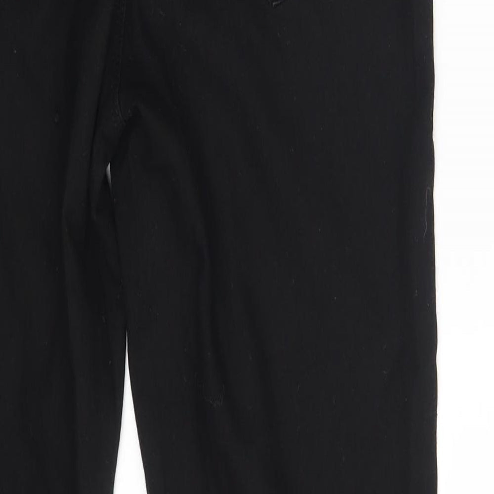 Womens UK Size 10 Denim & Co.  Jegging Black Leggings