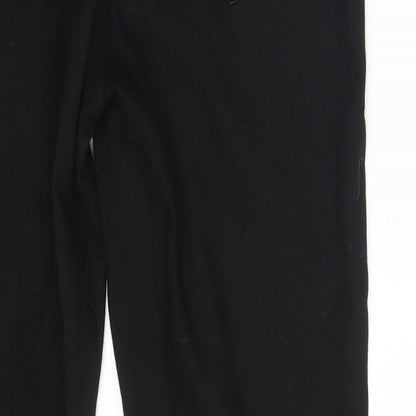 Womens UK Size 10 Denim & Co.  Jegging Black Leggings