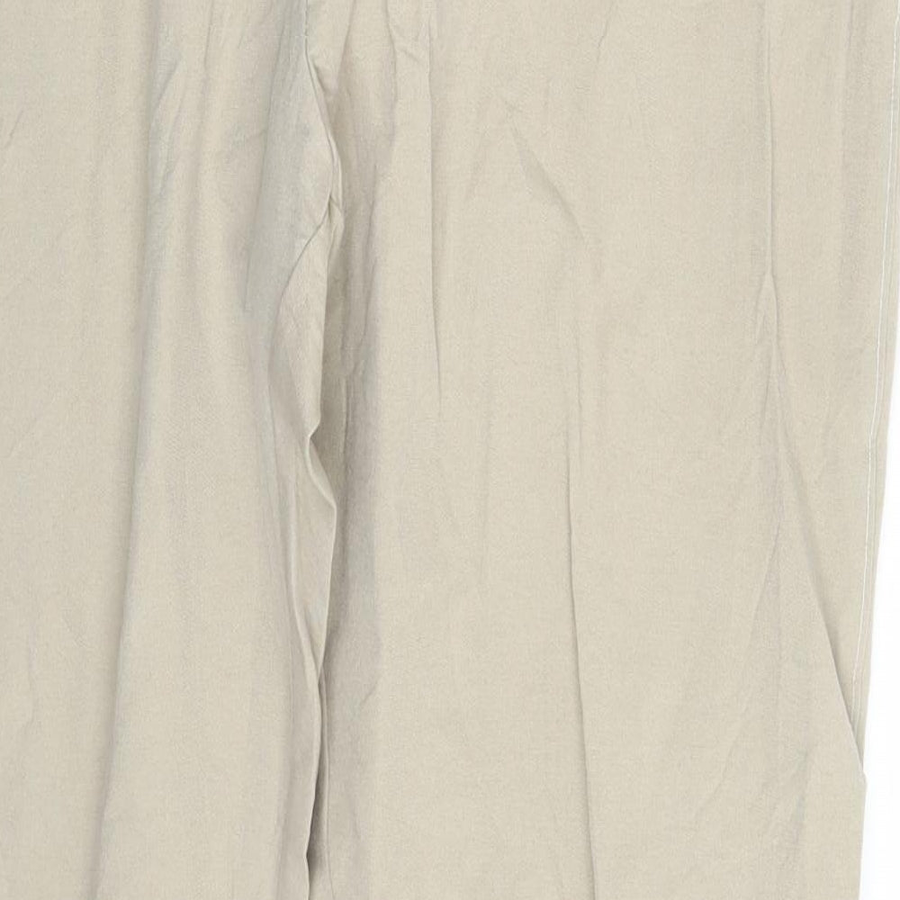 Womens UK Size One Size Preworn  Jegging Beige Leggings