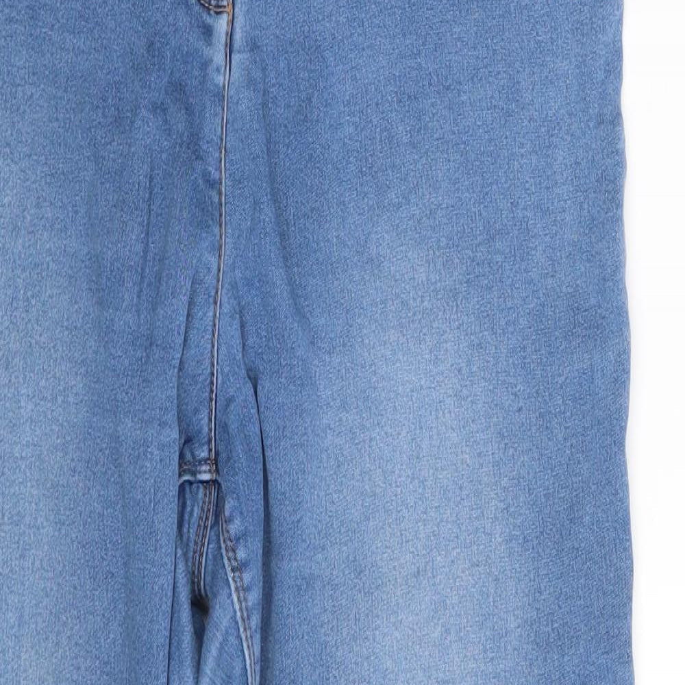 papay Womens Blue  Denim Straight Jeans Size 12 L28 in