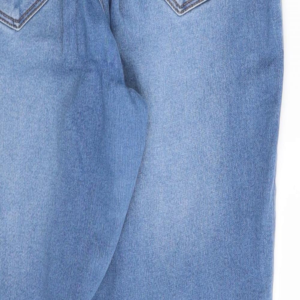 papay Womens Blue  Denim Straight Jeans Size 12 L28 in