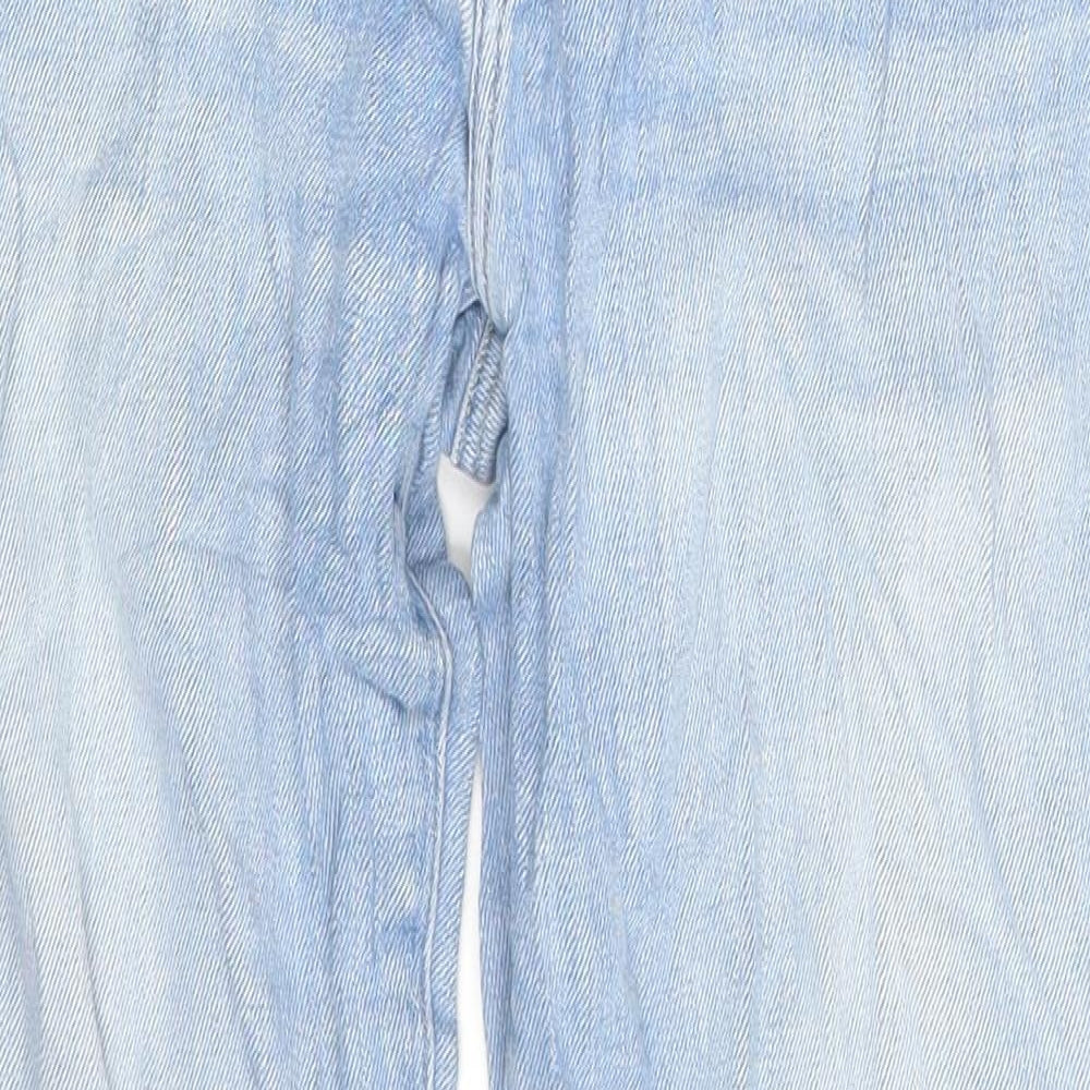Mavi Jeans Co Womens Blue  Denim Straight Jeans One Size L26 in