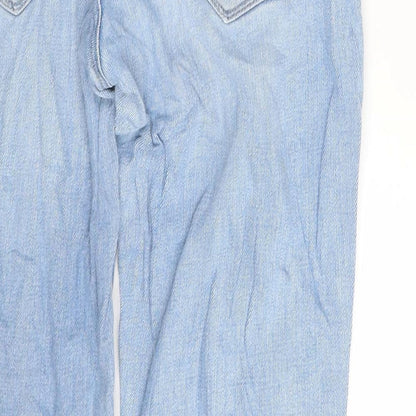 Mavi Jeans Co Womens Blue  Denim Straight Jeans One Size L26 in