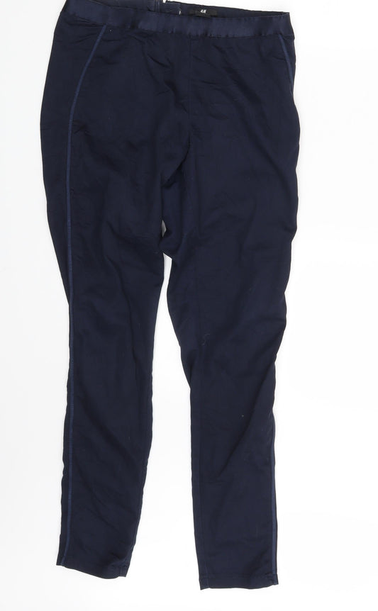 Womens UK Size 8 H&M  Jegging Blue Leggings