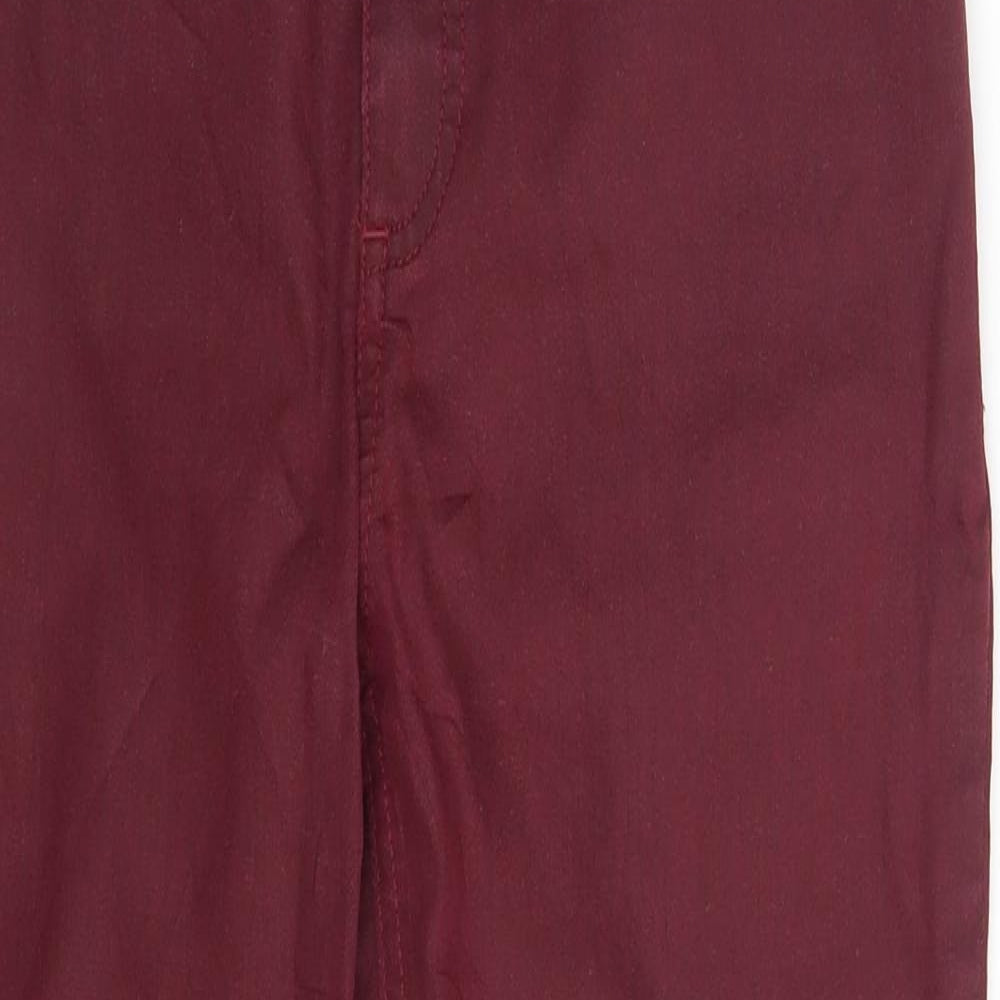 Womens UK Size 28 in Street One Slim Fit Skinny Purple Jeans