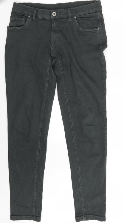 Womens UK Size 10 Up Fashion Slim Fit Skinny Grey Jeans