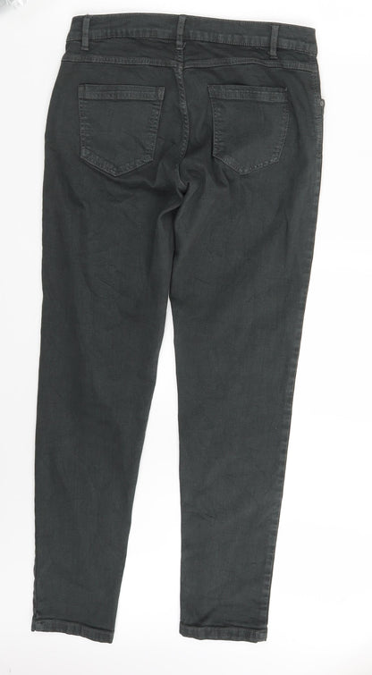 Womens UK Size 10 Up Fashion Slim Fit Skinny Grey Jeans