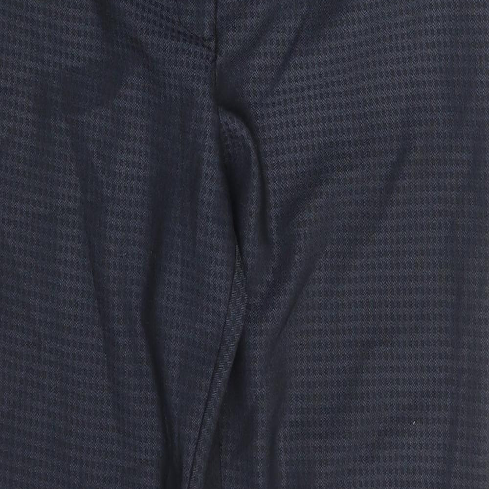 Womens UK Size 10 NEXT Regular Fit Dress Pants Black Trousers
