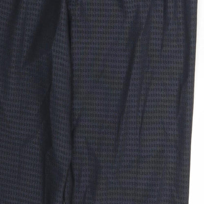 Womens UK Size 10 NEXT Regular Fit Dress Pants Black Trousers