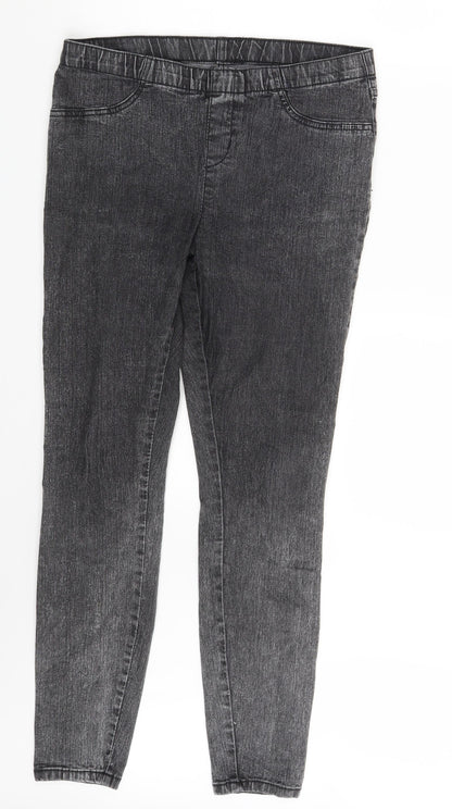 Womens UK Size One Size Preworn  Jegging Grey Leggings
