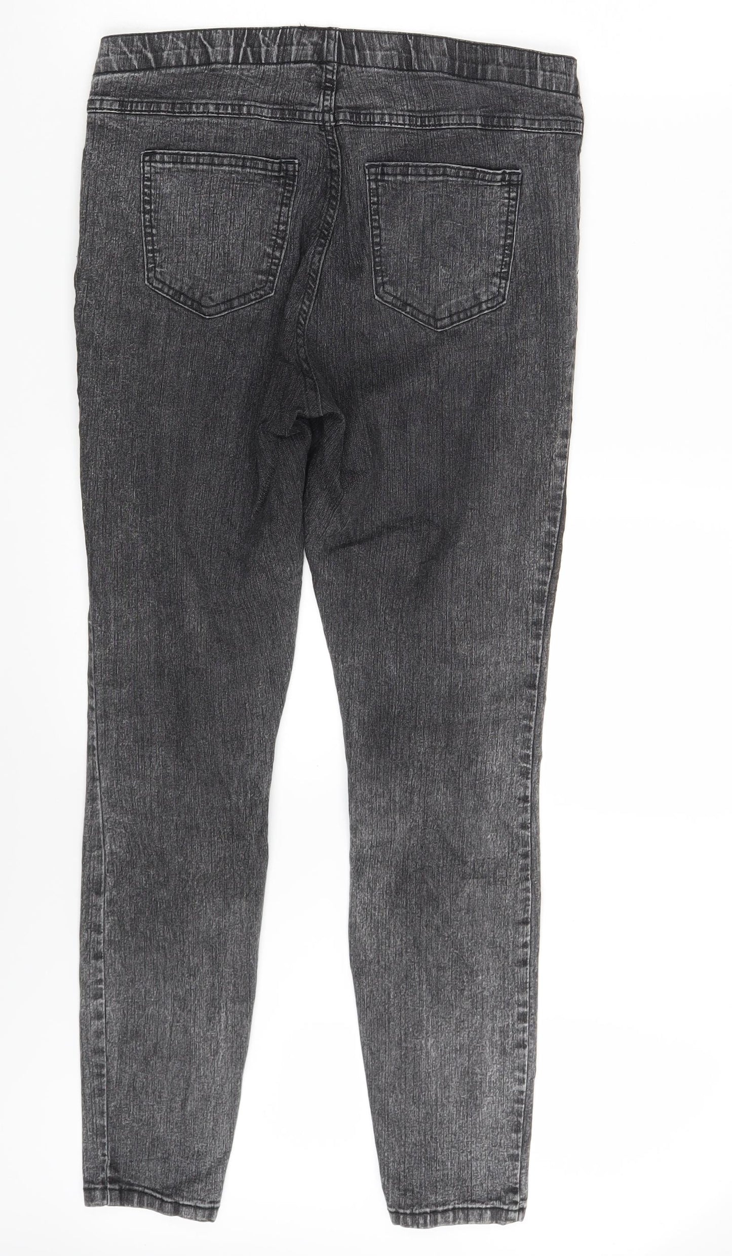 Womens UK Size One Size Preworn  Jegging Grey Leggings