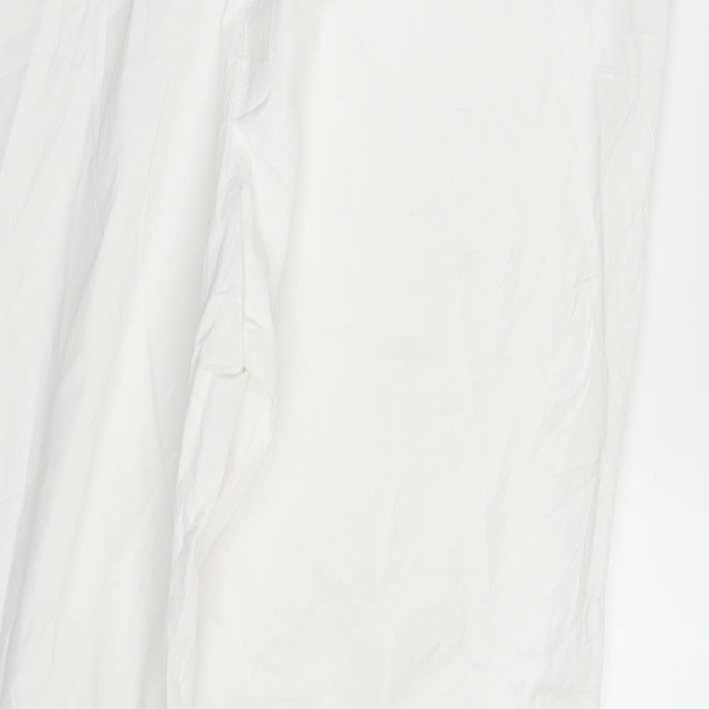Womens UK Size 40 in Gelco Regular Fit Chino White Trousers