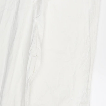 Womens UK Size 40 in Gelco Regular Fit Chino White Trousers