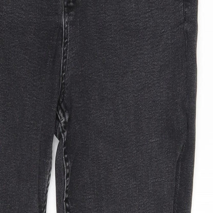 M&S Womens Grey  Denim Skinny Jeans Size 10 L27 in