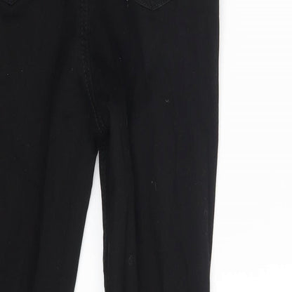 Very Womens Black  Denim Skinny Jeans Size 12 L27 in