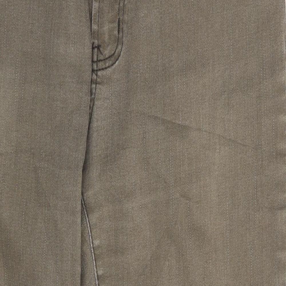 Swallow Jeans Womens Beige  Denim Straight Jeans Size XL L28 in