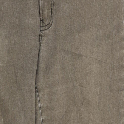 Swallow Jeans Womens Beige  Denim Straight Jeans Size XL L28 in