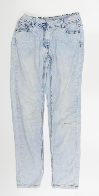 152 Jeans Girls Blue  Denim Straight Jeans One Size