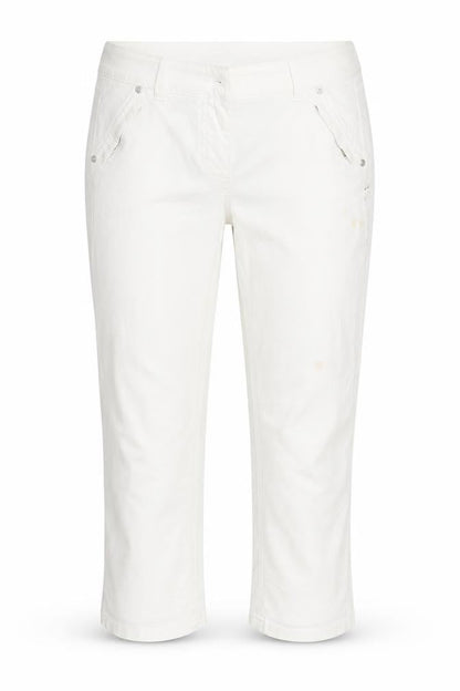 Gerry Weber   Womens White  Denim Cropped Jeans Size 26 in L24 in