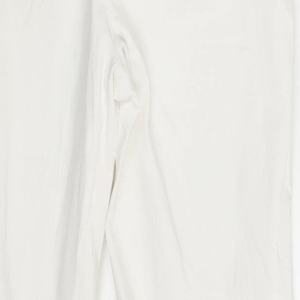 Gerry Webber   Womens White  Denim Cropped Jeans Size 26 in L24 in