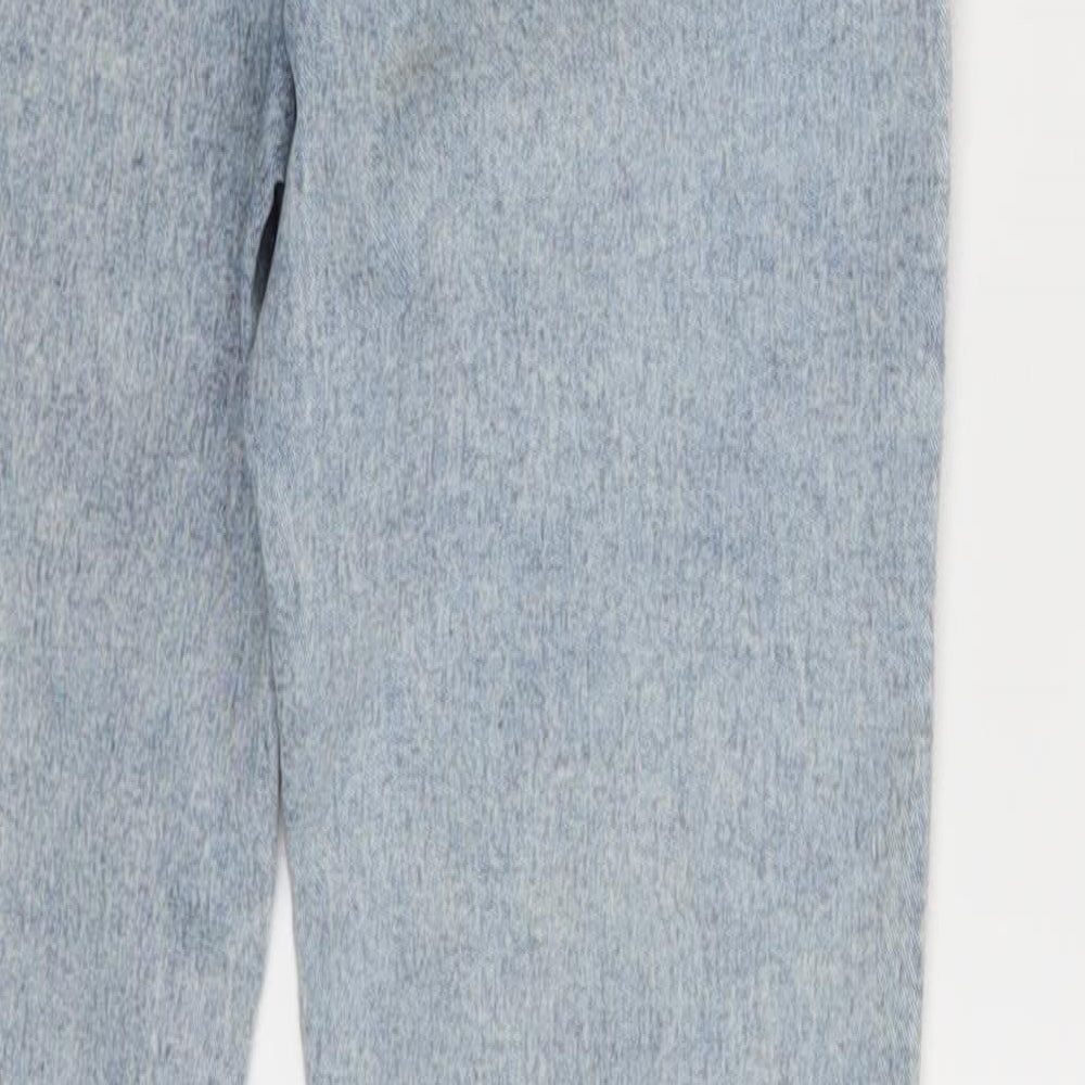 Womens UK Size 6 Zara  Jegging Blue Leggings