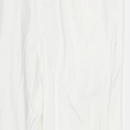Original Jeanswear Womens White  Denim Straight Jeans One Size L28 in