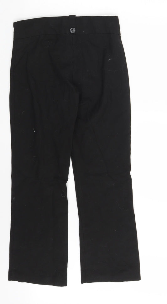 George Girls Black   Dress Pants Trousers Size 9-10 Years
