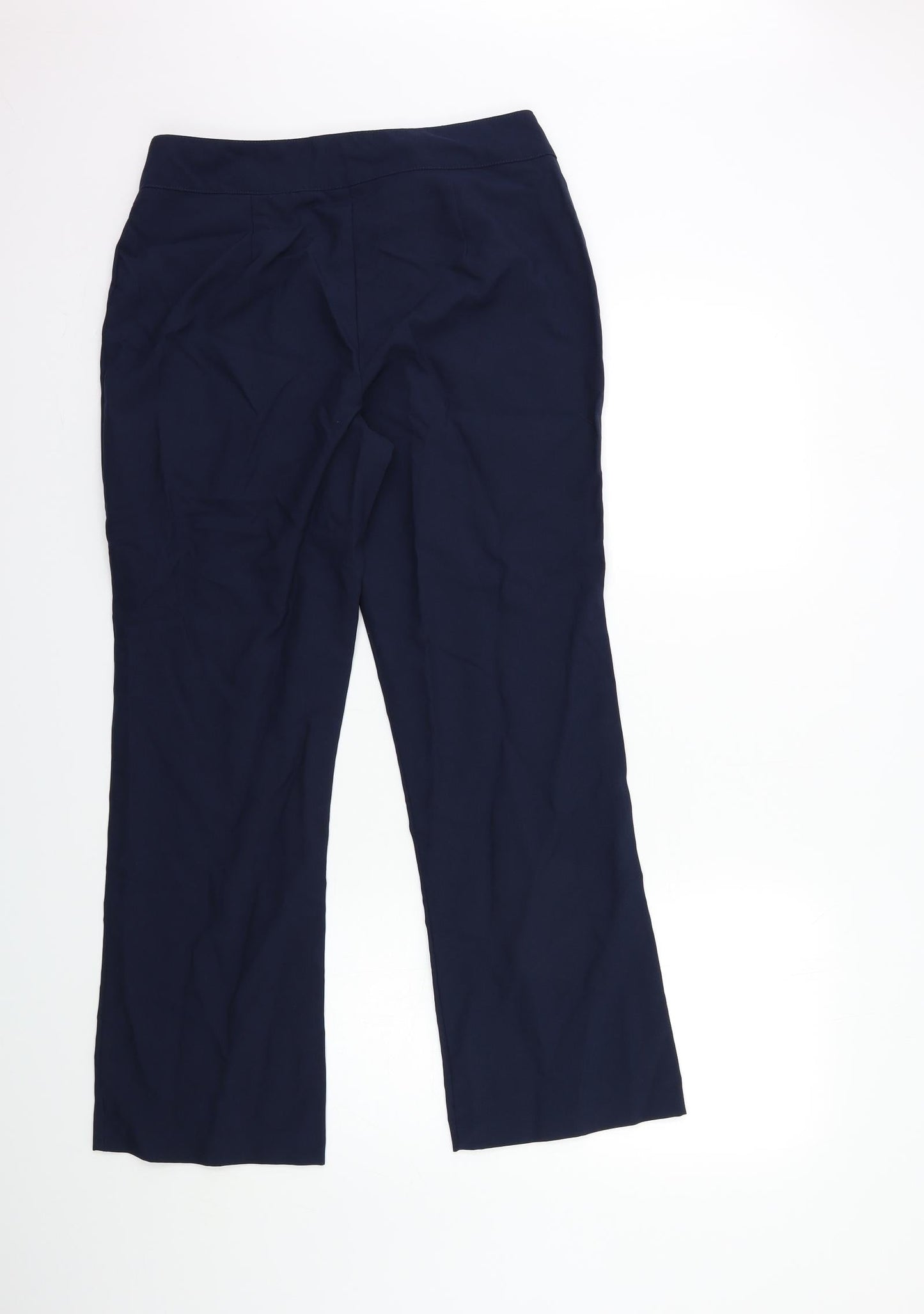 Womens UK Size 12 Papaya Regular Fit  Blue Trousers