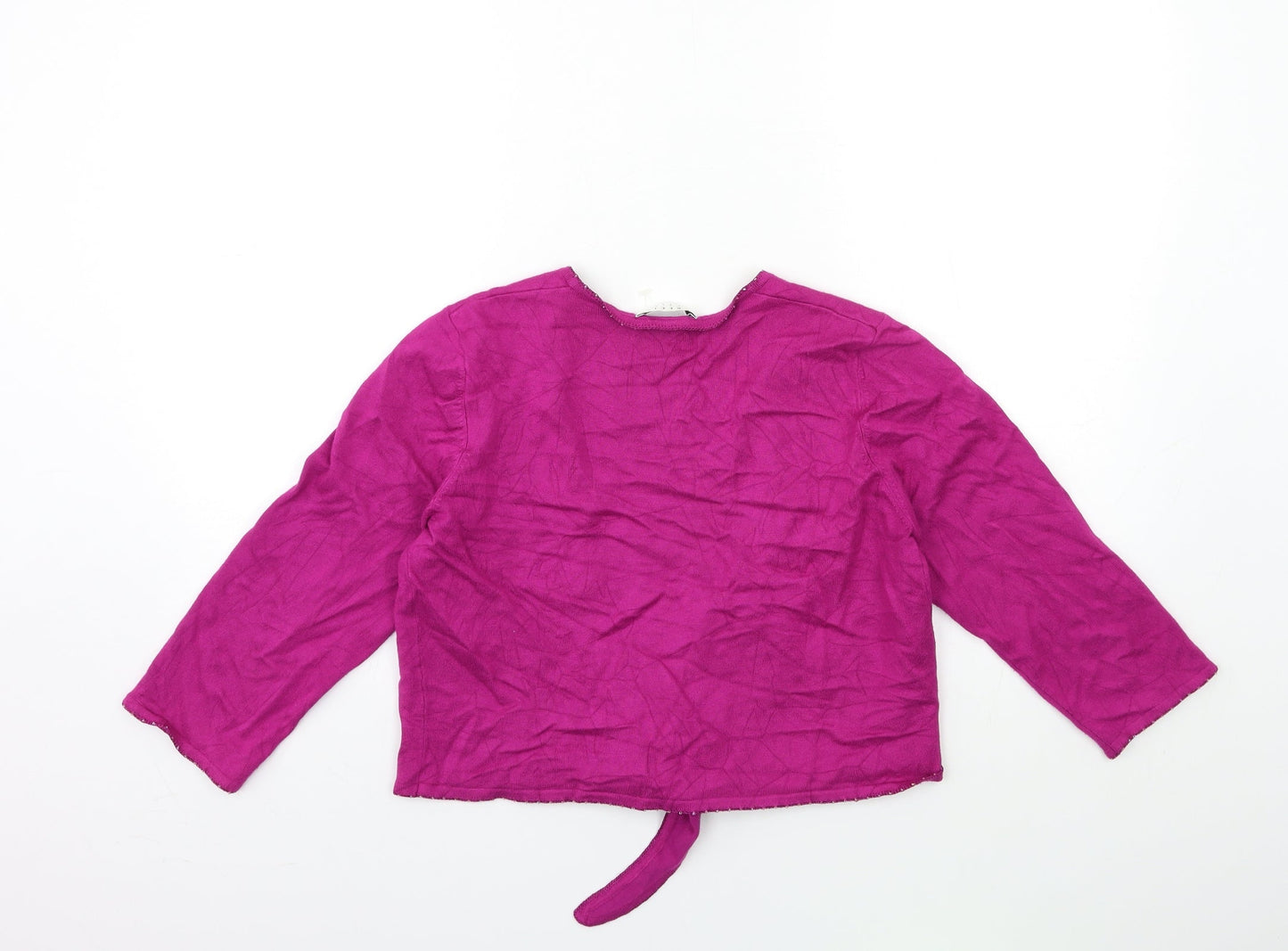 Womens UK Size M Precis Pink Cardigan Jumper