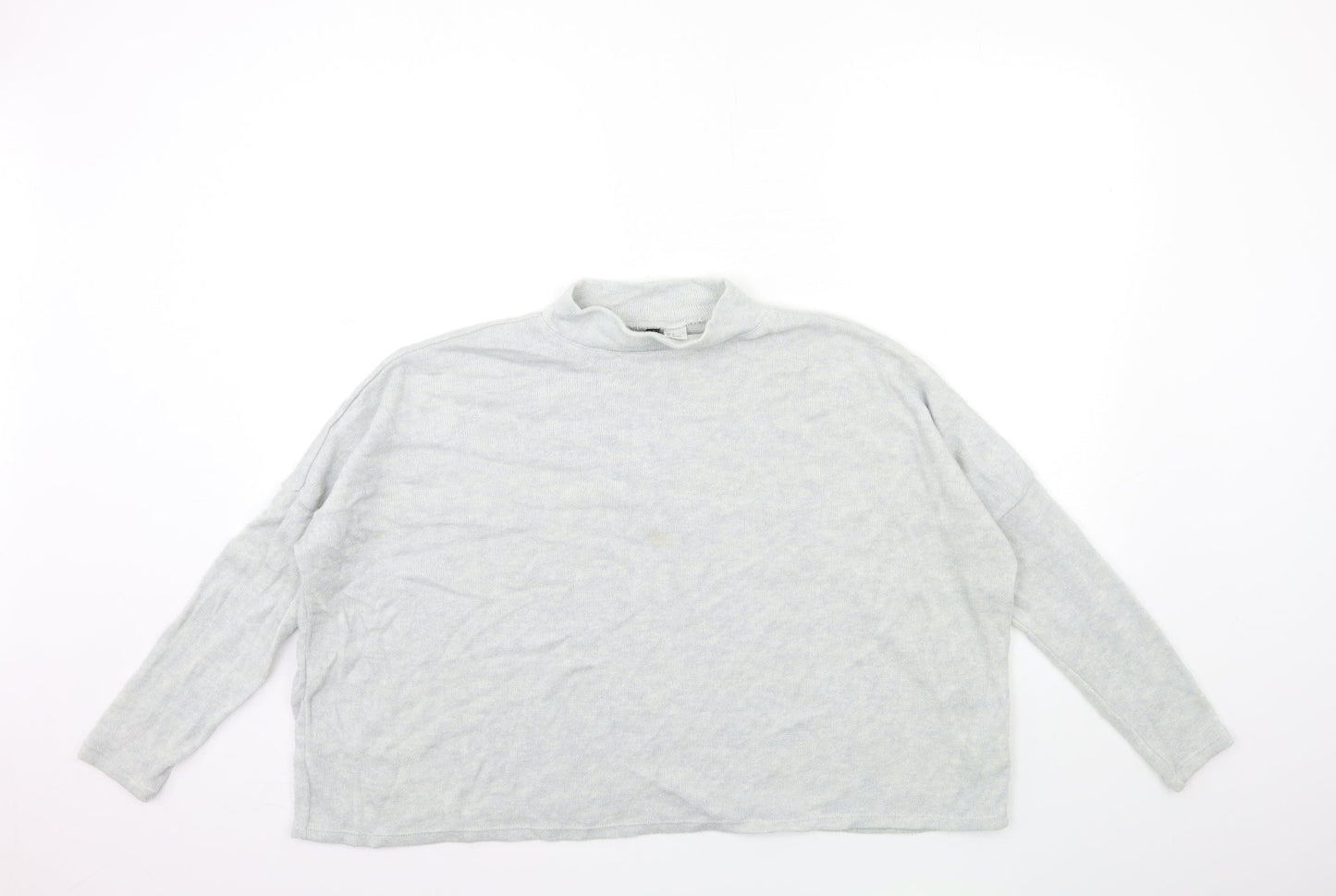 Womens UK Size M H&M Blue Pullover Jumper