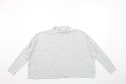 Womens UK Size M H&M Blue Pullover Jumper