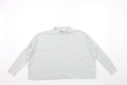 Womens UK Size M H&M Blue Pullover Jumper