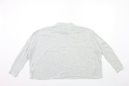 Womens UK Size M H&M Blue Pullover Jumper