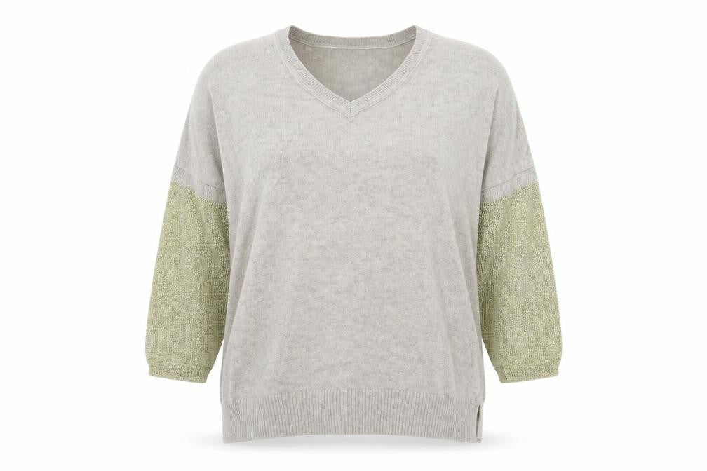 Womens UK Size S Saint Tropez Clothing Grey Pullover Jumper