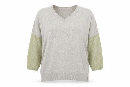 Womens UK Size S Saint Tropez Clothing Grey Pullover Jumper