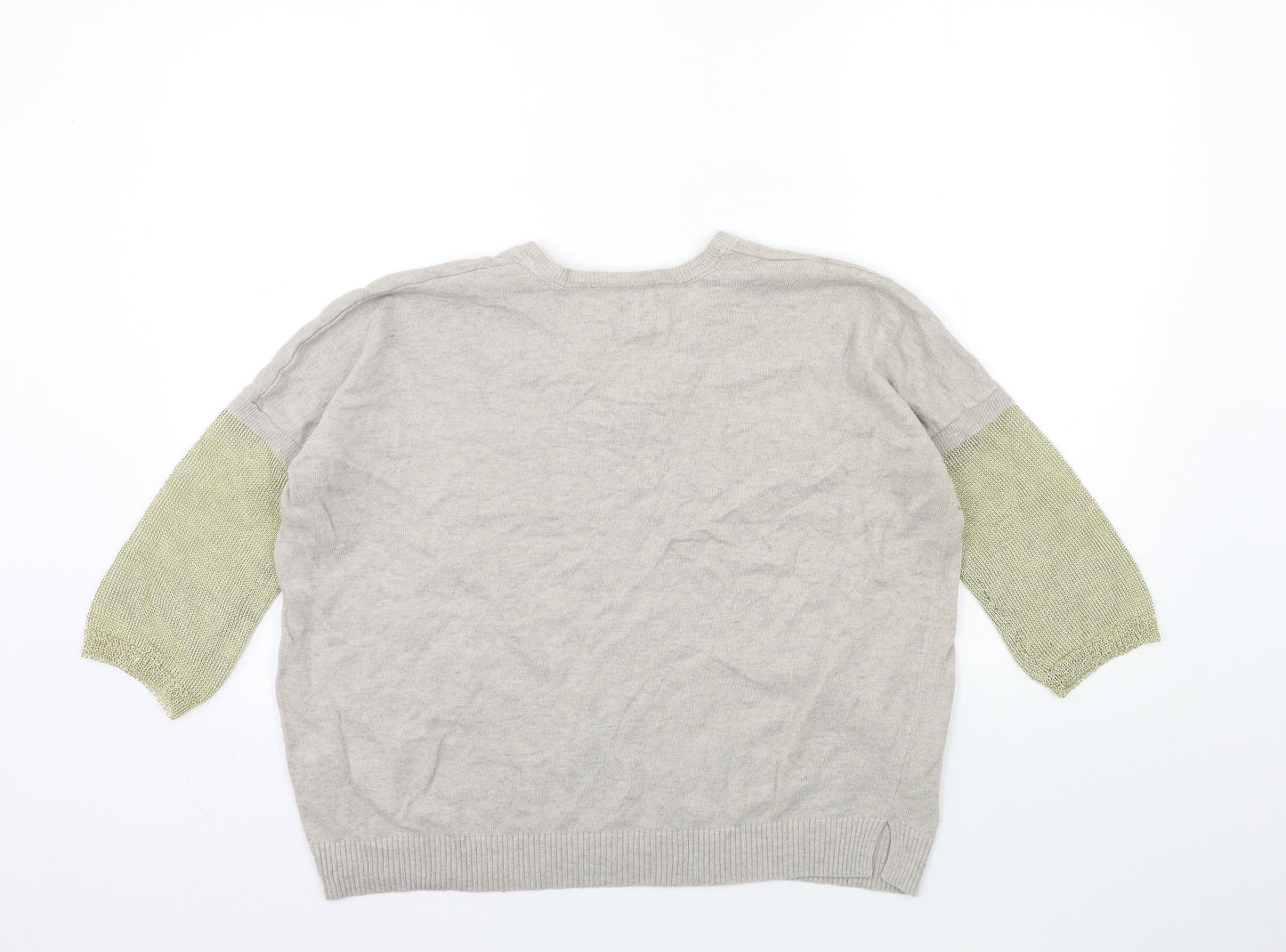 Womens UK Size S Saint Tropez Clothing Grey Pullover Jumper