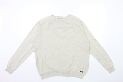 Threadbare Mens Grey  Knit Pullover Jumper Size L