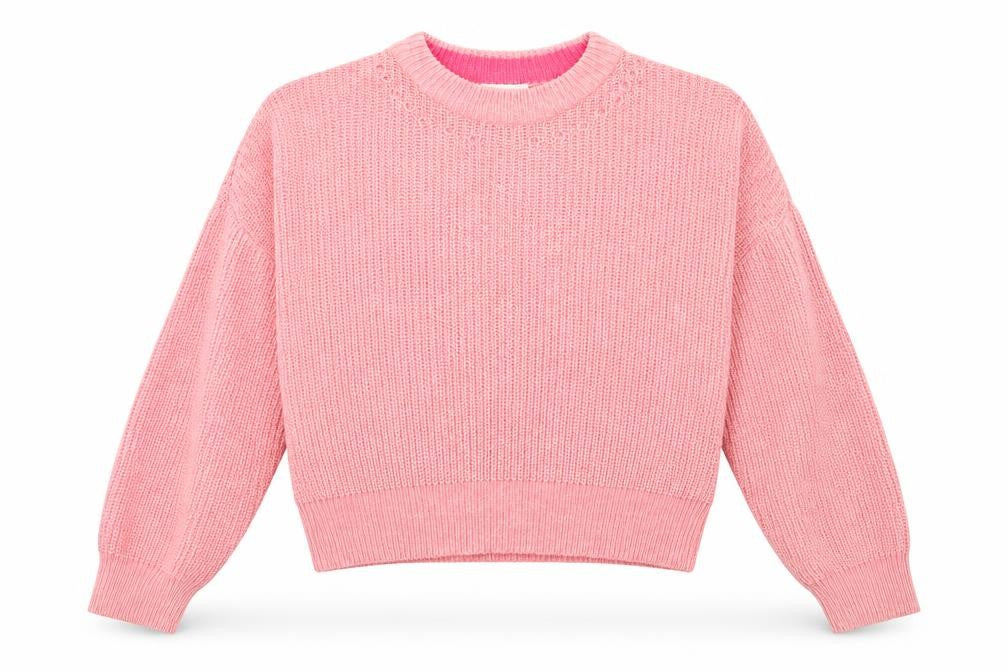 Womens UK Size S Topshop Pink Pullover Jumper