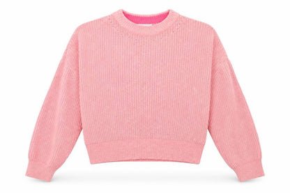 Womens UK Size S Topshop Pink Pullover Jumper
