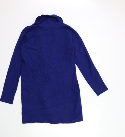 Womens UK Size L RESERVED Blue Cardigan Jumper
