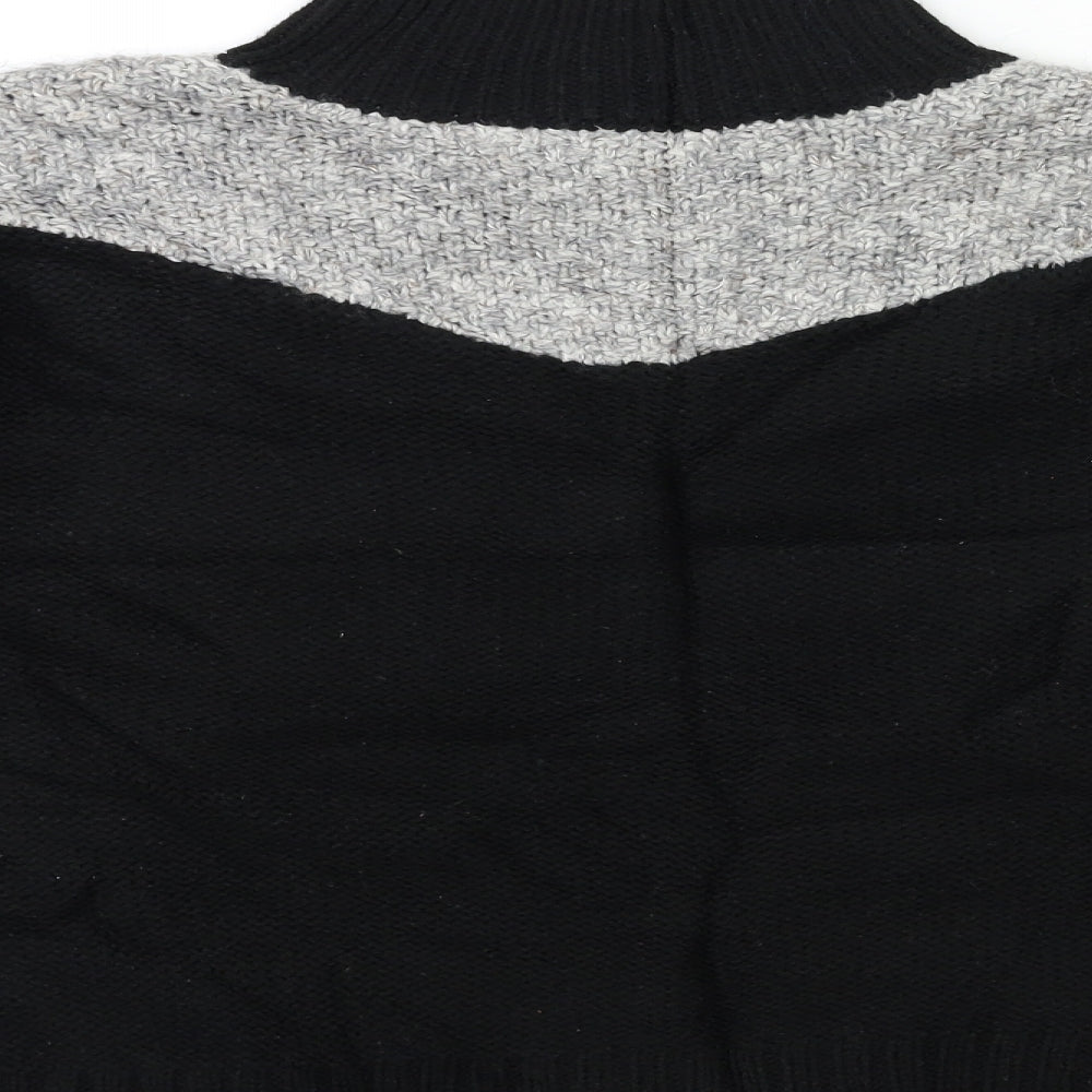 Womens UK Size L Marks and Spencer Black Pullover Jumper