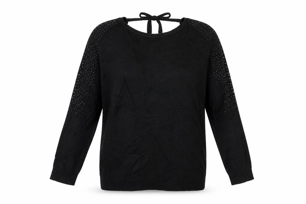 Marks & Spencer Womens Black  Knit Pullover Jumper Size M
