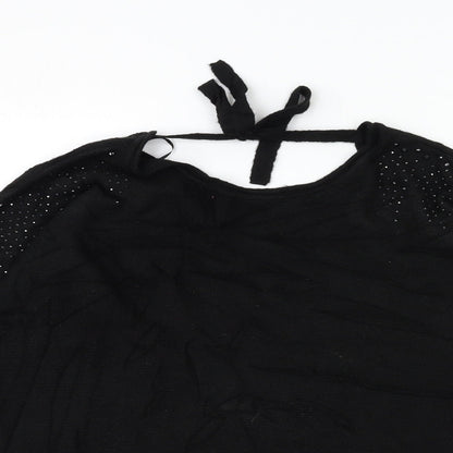 Marks and Spencer Womens Black  Knit Pullover Jumper Size M