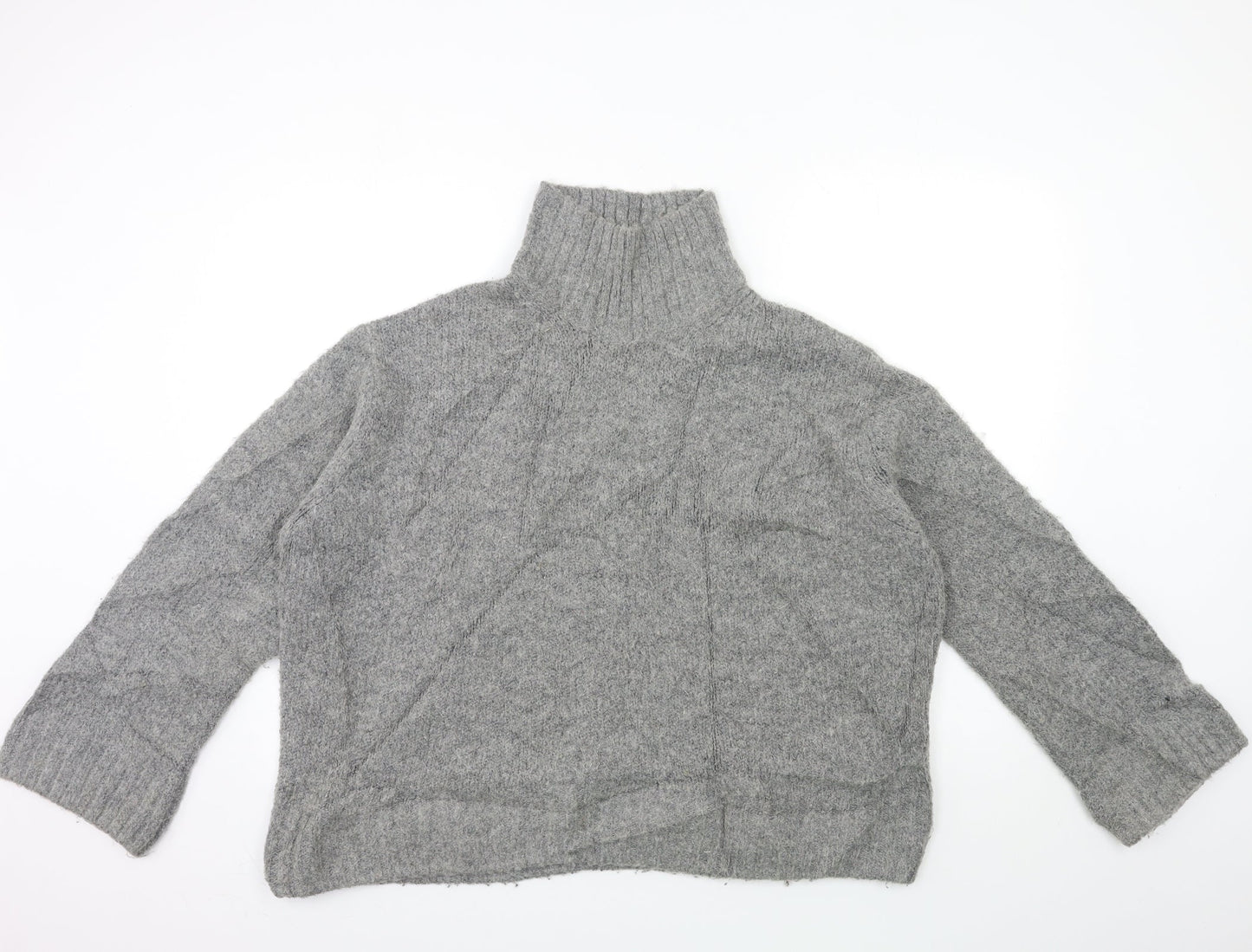 Womens UK Size S H&M Grey Pullover Jumper