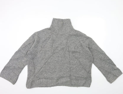 Womens UK Size S H&M Grey Pullover Jumper