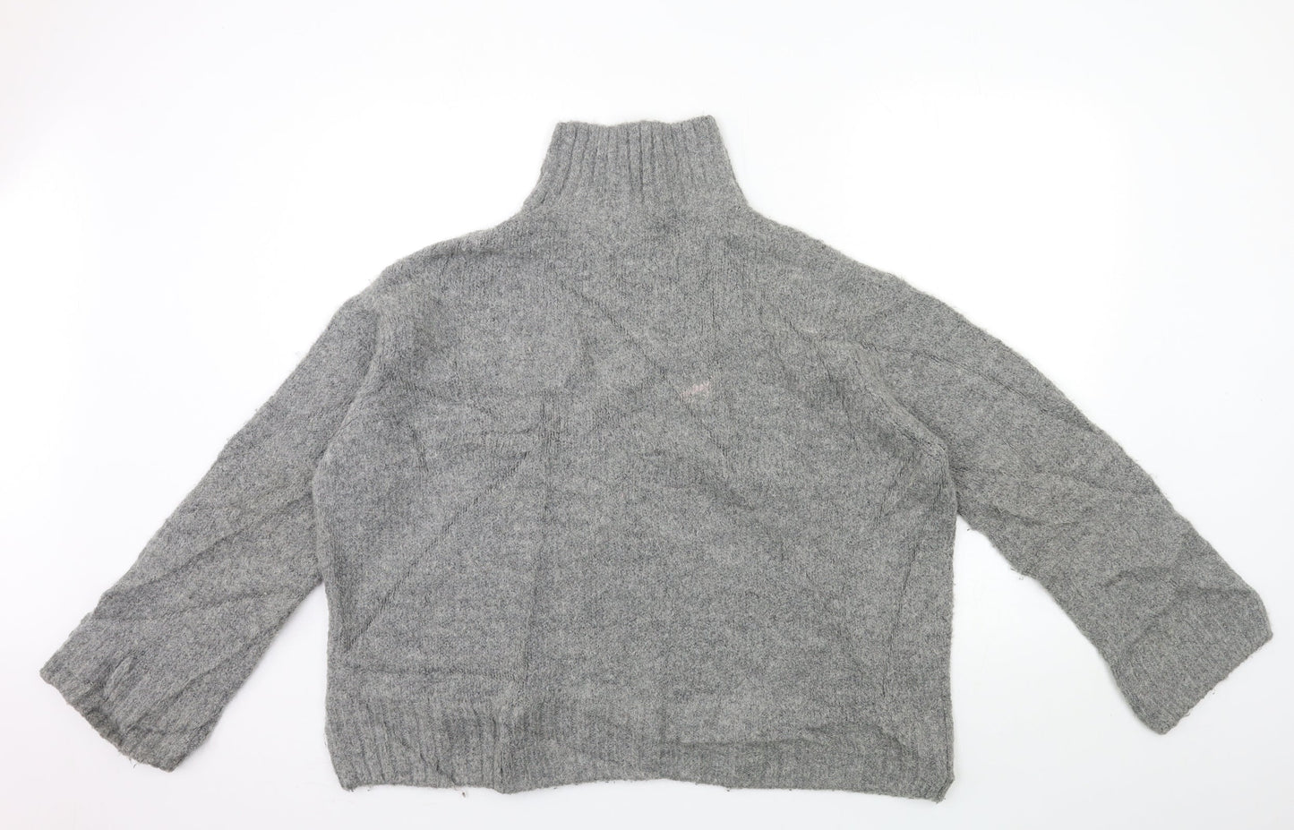 Womens UK Size S H&M Grey Pullover Jumper