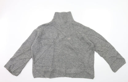 Womens UK Size S H&M Grey Pullover Jumper