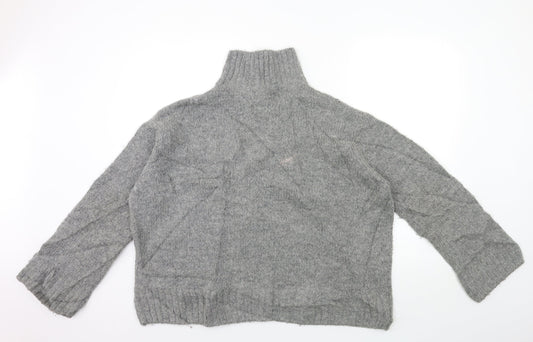 Womens UK Size S H&M Grey Pullover Jumper
