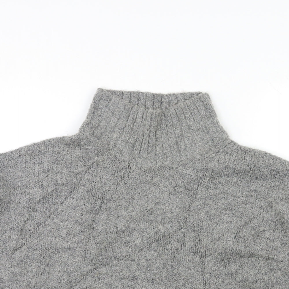 Womens UK Size S H&M Grey Pullover Jumper